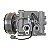 Compressor de Ar Condicionado Modelo Trsa09 Honda Fit 2004 Até 2007 Polia 5pk - Imagem 8