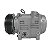 Compressor de Ar Condicionado Modelo Tm31hd Ônibus 24v Polia 8pk - Imagem 1
