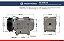 Compressor de Ar Condicionado Modelo Tm31hd Ônibus 24v Polia 8pk - Imagem 2