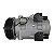 Compressor de Ar Condicionado De Ar Modelo Tm31hd Ônibus 24v Polia 8pk - Imagem 5