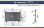 Condensador de Ar Condicionado Mitsubishi Airtrek 2003 em diante - Imagem 2