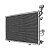Condensador de Ar Condicionado Fiesta 1.5 1.6 2013 Em Diante Oem: Av197110da - Imagem 2