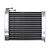 Condensador de Ar Condicionado Trator Case Farmall 55C65C75C809095U100105U110120130A New Holland TL - Imagem 1