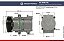 Compressor de Ar Condicionado Ford Modelo Fic FS10 FX15 F250 Diesel - 12 Volts - Imagem 2