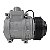 Compressor de Ar Condicionado Caminhão Constellation- 24 Volts Polia 8pk 125mm - Imagem 4