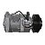 Compressor de Ar Condicionado Kia Sportage Hyundai IX35 Gasolina 2010 a 2013 - Imagem 7