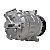 Compressor de Ar Condicionado Nissan Sentra 2014 em diante Polia 7pk 115mm - Imagem 7