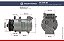 Compressor de Ar Condicionado Focus Motor SiChevroleta 2008 em diante Volvo C30-Polia 5pk 116mm - Imagem 2