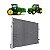 Condensador de Ar Condicionado Trator John Deere 8245R 8270R 8430 8430 MFWD 8430T - Imagem 1
