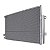 Condensador de Ar Condicionado Escavadeira SDLG140 240B 460C 480D 700D EC250D 2013 em diante - Imagem 2