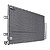 Condensador de Ar Condicionado Escavadeira SDLG140 240B 460C 480D 700D EC250D 2013 em diante - Imagem 3