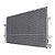 Condensador de Ar Condicionado Escavadeira SDLG140 240B 460C 480D 700D EC250D 2013 em diante - Imagem 5