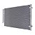 Condensador de Ar Condicionado Toyota Yaris 2018 2019 2020 2021 2022 - Imagem 3