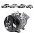 Compressor de Ar Condicionado Modelo Sanden 6V12 Peugeot 206 1.0 , Renault Clio, Sandero, Logan 1.0 - Imagem 1