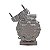 Compressor de Ar Condicionado Modelo Sanden 6V12 Peugeot 206 1.0 , Renault Clio, Sandero, Logan 1.0 - Imagem 6