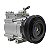 Compressor de Ar Condicionado Mod Halla Hyundai Santa Fé 24 8 Vál 2001 A 2009 - Imagem 4