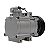 Compressor de Ar Condicionado Mod Halla Hyundai Santa Fé 24 8 Vál 2001 A 2009 - Imagem 6