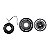 Conjunto Embreagem Compressor de Ar Condicionado Mitsubishi L200 Triton Outland - Imagem 6