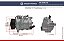 Compressor de Ar Condicionado Modelo CVC Fox UP 2014> Gol G7 2016> Voyage 2017 em diante - Imagem 2