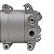 Compressor de Ar Condicionado Fiesta 1.5 1.6  EcoSport 1.6 SiChevroleta 2013 A 2019 - Imagem 2