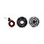 Conjunto Embreagem Compressor de Ar Condicionado 10SR13C Toyota Etios 7pk 105mm - Imagem 3