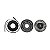 Conjunto de Embreagem Compressor de Ar Condicionado Denso 6P148 10P15 6pk 124mm - Imagem 3