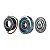 Conjunto de Embreagem Compressor de Ar Condicionado Honda Fit 2009 em Diante 5pk 112mm - Imagem 2