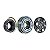 Conjunto de Embreagem Compressor de Ar Condicionado Honda Fit 2009 em Diante 5pk 112mm - Imagem 1