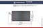 Condensador de Ar Condicionado Honda New Civic LXS EXS SI 2007 Até 2009 - Imagem 2