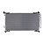 Condensador de Ar Condicionado Honda New Civic LXS EXS SI 2007 Até 2009 - Imagem 4