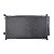 Condensador de Ar Condicionado Honda New Civic LXS EXS SI 2007 Até 2009 - Imagem 5