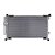 Condensador de Ar Condicionado Honda New Civic LXS EXS SI 2007 Até 2009 - Imagem 1
