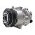 Compressor de Ar Condicionado Mod Dve16n Creta 2.0 2017 Em Diante Conexão 19mm - Imagem 8