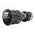 Motor Ventilador de Ar 2 Eixo Caixa Evaporadora Universal c Turbina 12v - Imagem 2