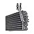 Evaporador de Ar Condicionado Volkswagen Santana R134a AA Aleta 340x230x80mm - Imagem 3