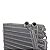 Evaporador de Ar Condicionado Volkswagen Santana R134a AA Aleta 340x230x80mm - Imagem 6