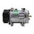 Compressor de Ar Condicionado Mod AA7H15AA Retroescavadeira 416 420 422 424 12v - Imagem 1