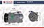 Compressor de Ar Condicionado Mod Zylinder SD7V16 1100 Polo 2001 Golf anterior a 1998 Passat Eurovan - Imagem 2