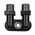 Conector Adaptador Vertical Compressor de Ar Condicionado 7H15 1x1 - Aço - Imagem 1