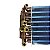 Evaporador de Ar Condicionado Máquina Colheitadeira Case 2799 2688 7130 Colhedora de Algodão CPX420 CPX620 Tubo Aletas CA - Imagem 6
