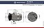 Compressor de Ar Condicionado V5 Chevrolet Omega Motor 4.1 6c. 1995 Até 1998 - Imagem 2