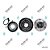 Conjunto de Embreagem do Compressor de Ar Condicionado DSK-15DS Volkswagen Constellation - Imagem 4