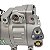 Compressor de Ar Condicionado Mod Halla Vera Cruz 3.0 V6 Santa Fé 2.7 12 Válvulas Azera Sorento 2007 Até 2009 - Imagem 9
