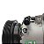 Compressor de Ar Condicionado Mod Halla Vera Cruz 3.0 V6 Santa Fé 2.7 12 Válvulas Azera Sorento 2007 Até 2009 - Imagem 10