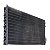 Condensador de Ar Condicionado Universal 14x24 53mm 9 Aletas por Polegadas - Imagem 3
