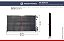 Condensador de Ar Condicionado Universal 14x24 53mm 9 Aletas por Polegadas - Imagem 2