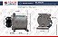 Compressor de Ar Condicionado Palio Siena Doblo Motor 1.4 2012 2013 2014 2015 - Imagem 2