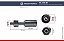 Conexão Radial -A Reta Fêmea 06mm Aluminio Sem Clip - Imagem 2