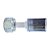 Conexão Radial Reta Fêmea 08mm Aluminio c Clip Universal a - Imagem 1
