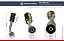 Conexão O'ring 45º Fêmea 06mm Aluminio c clip - Imagem 4